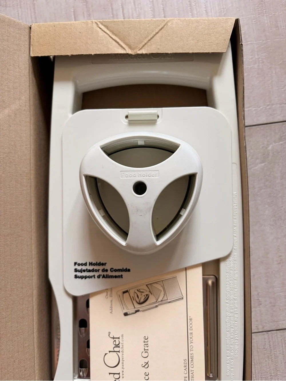 Pampered Chef Ultimate Slice & Grate Mandoline